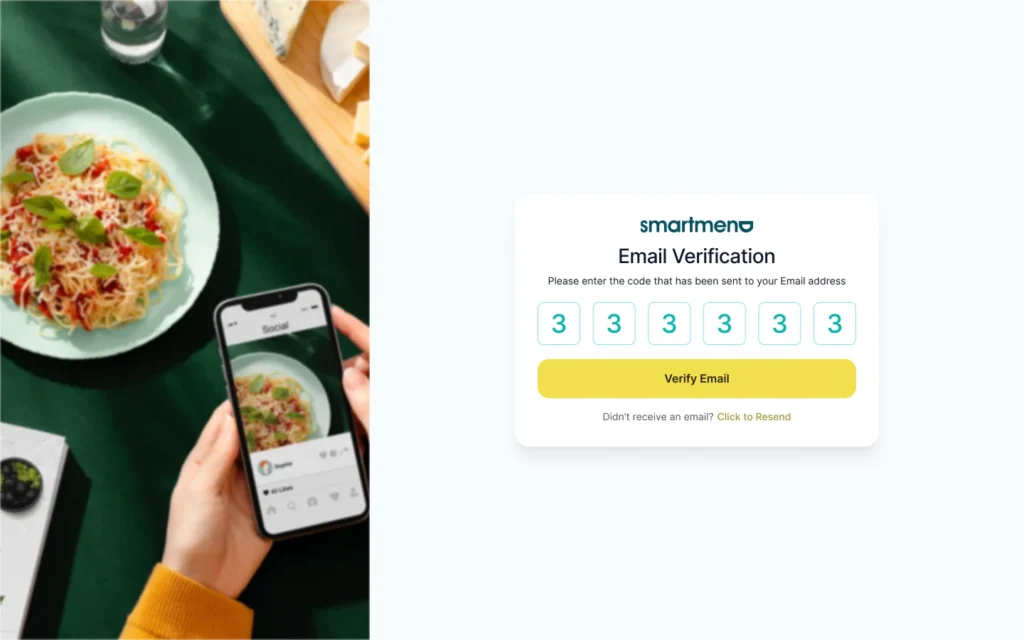 SmartmenuAI second step