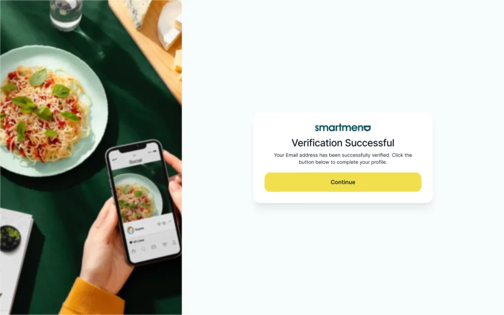 SmartmenuAI third step